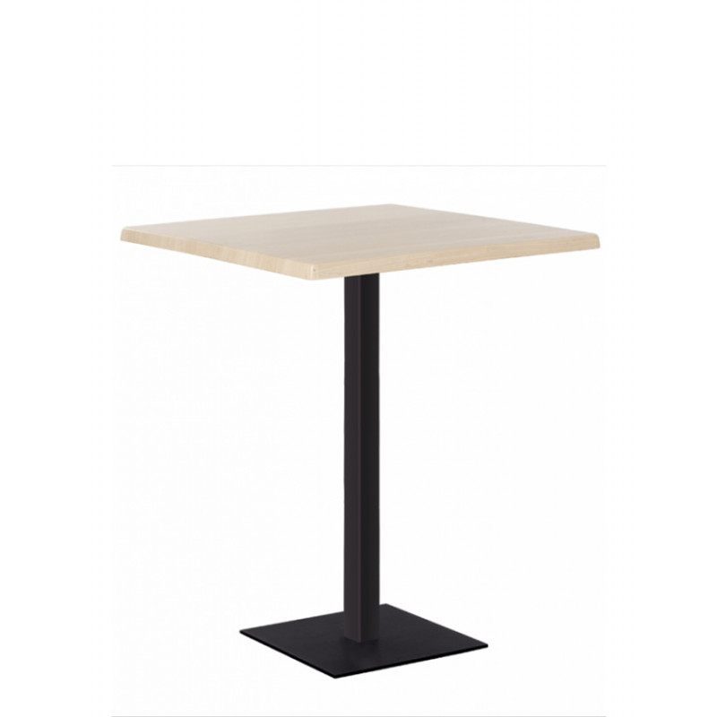 Обеденный стол Tetra (Тетра) 1100 black/alu